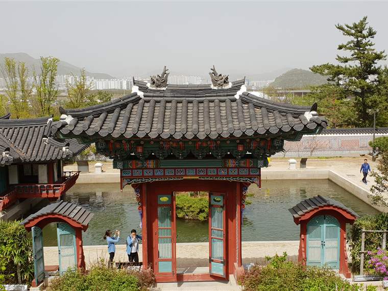 순천만국가정원 안의 한국정원
